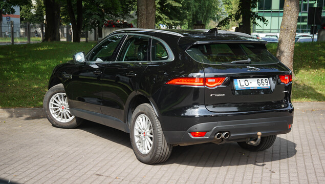 Jaguar F Pace 2018 